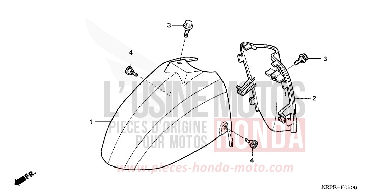 AILE AVANT de SCV 100 Lead GENY GRAY METALLIC (NHA04) de 2003